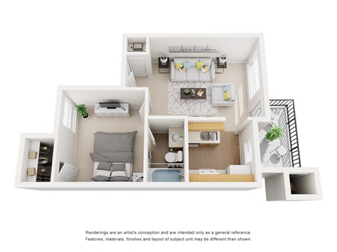 Addison Floor Plan at Towne Centre Village, Texas